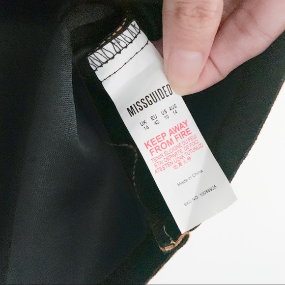 Missguided Double Zip Faux Suede Mini Skirt - Picture 4 of 8